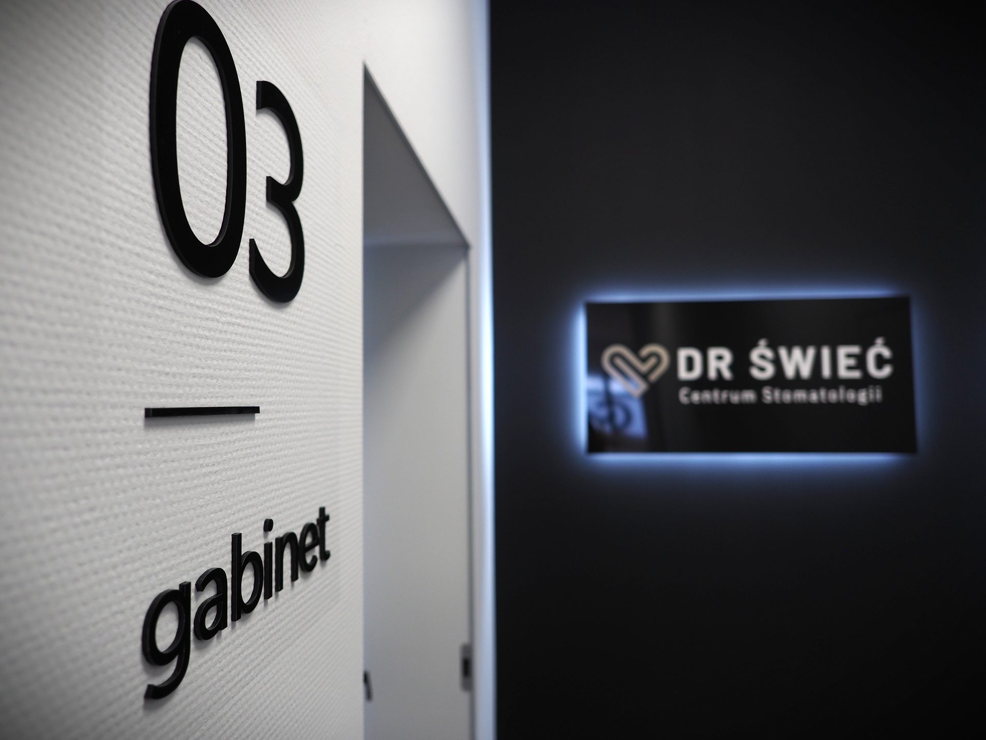 Wnętrze Centrum Stomatologii Dr Świeć